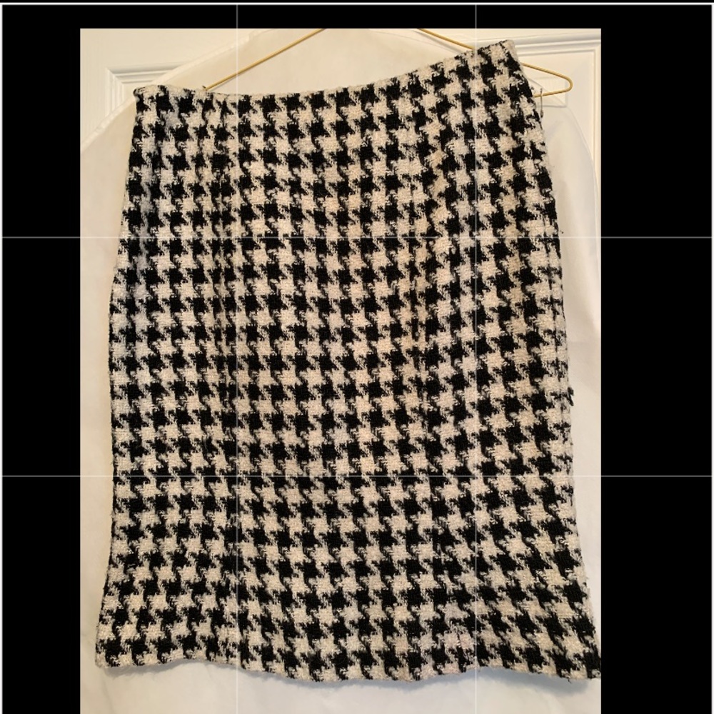 Houndstooth Skirt